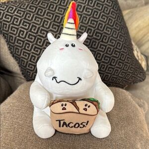 “Sparkle Toots - The Original Farting Unicorn” Talking White Plush Toy